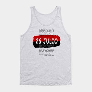 Movimiento 26 Julio Tank Top